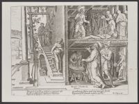 Saint Peter restoring life to Tabetha, Plate 18