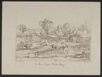 Italian landscape with figures