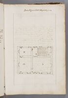 Page 50. Plan of the piano nobile of the Palazzo Quirinale at Monte Cavallo.