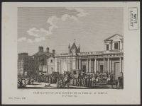 Translation de Louis seize et de sa famille au temple