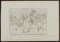 Titus Manlius Torquatus fights a giant Gaul