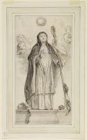Saint Gertrude of Nivelle