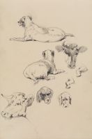 Page of a sketchbook - blank page (recto)